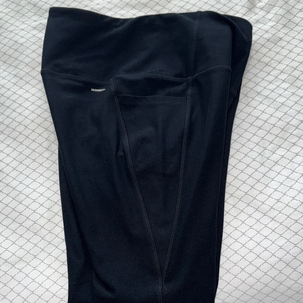 Mondetta Kids Black Leggings